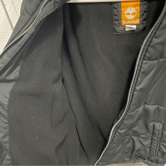 Timberland Black Full Zip Puffer Jacket - Picture 5 of 15
